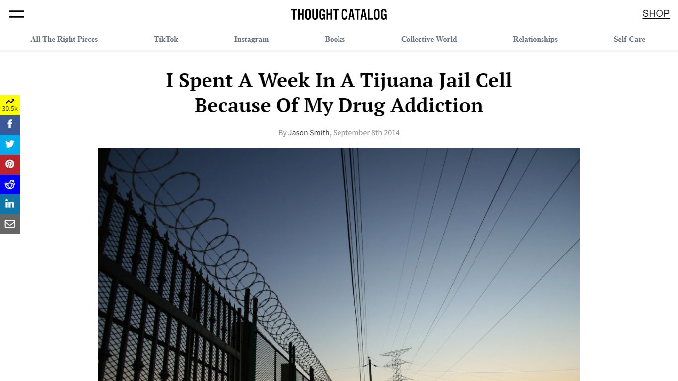 I Spent A Week In A Tijuana Jail Cell Because Of My Drug ...